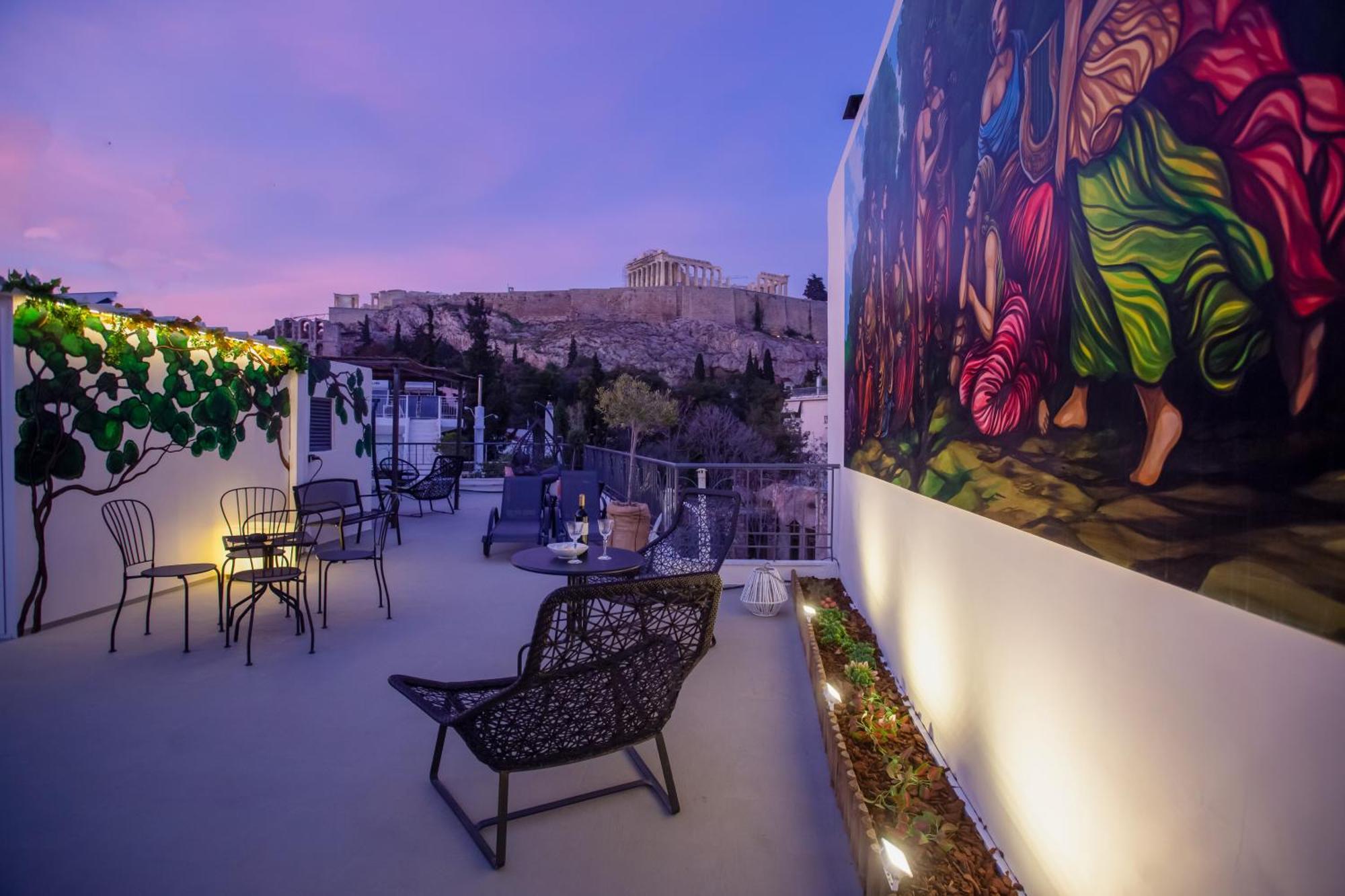 Ourania By Heloni Apartments Athen Eksteriør billede