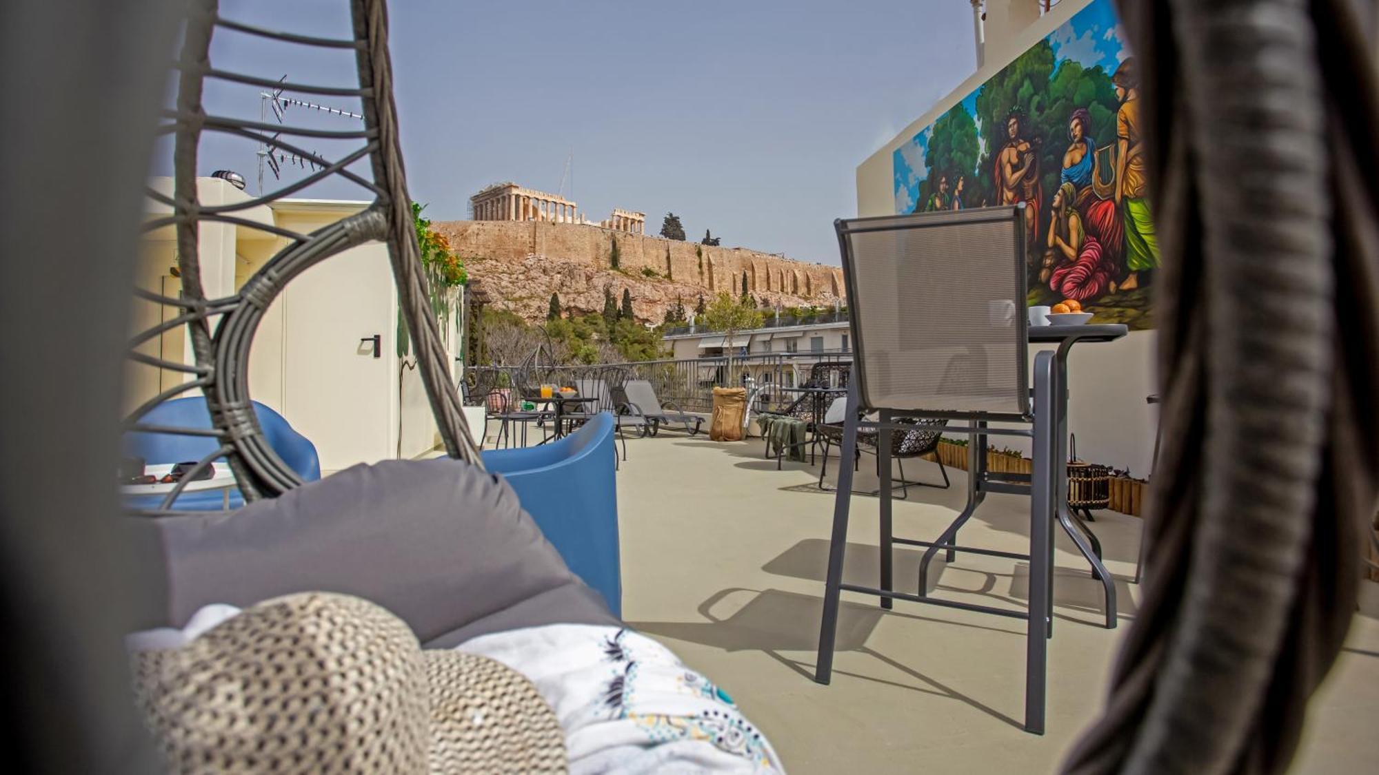 Ourania By Heloni Apartments Athen Eksteriør billede