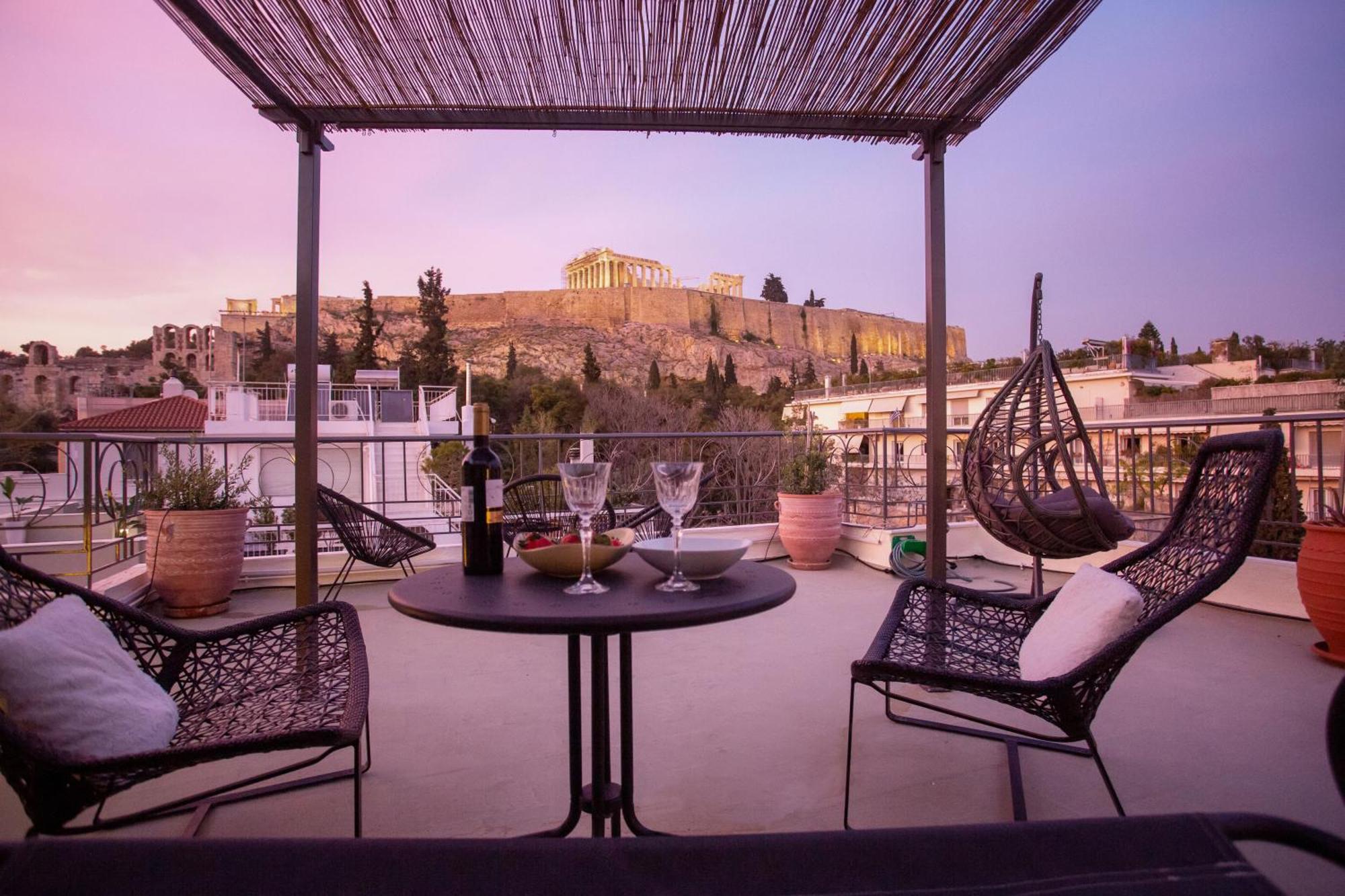 Ourania By Heloni Apartments Athen Eksteriør billede