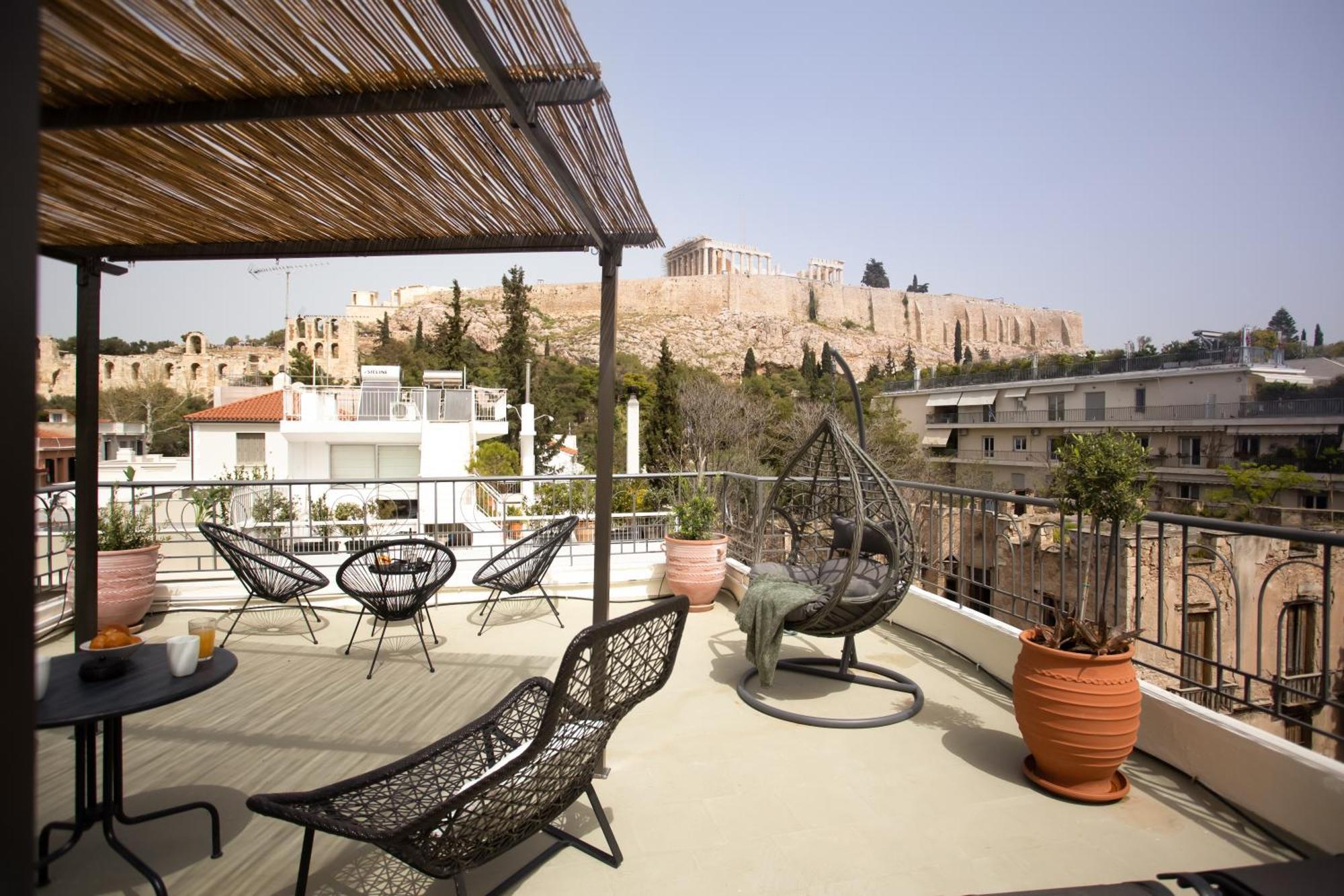 Ourania By Heloni Apartments Athen Eksteriør billede